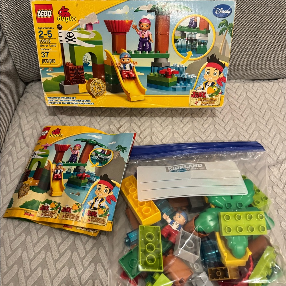 LEGO Duplo #10513 Jake and The Neverland Pirates Never Land Hideout
